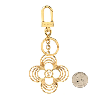 Louis Vuitton Metal LV  Breeze Key Holder Gold 1 of 4