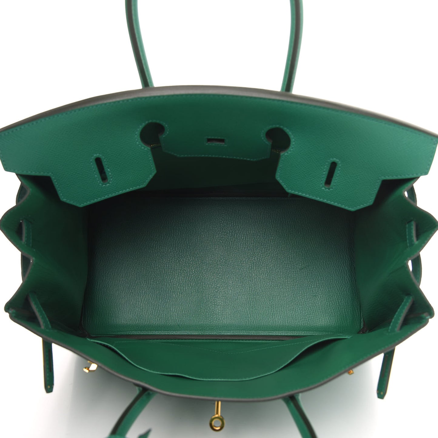 Epsom Birkin 35 Vert Vertigo