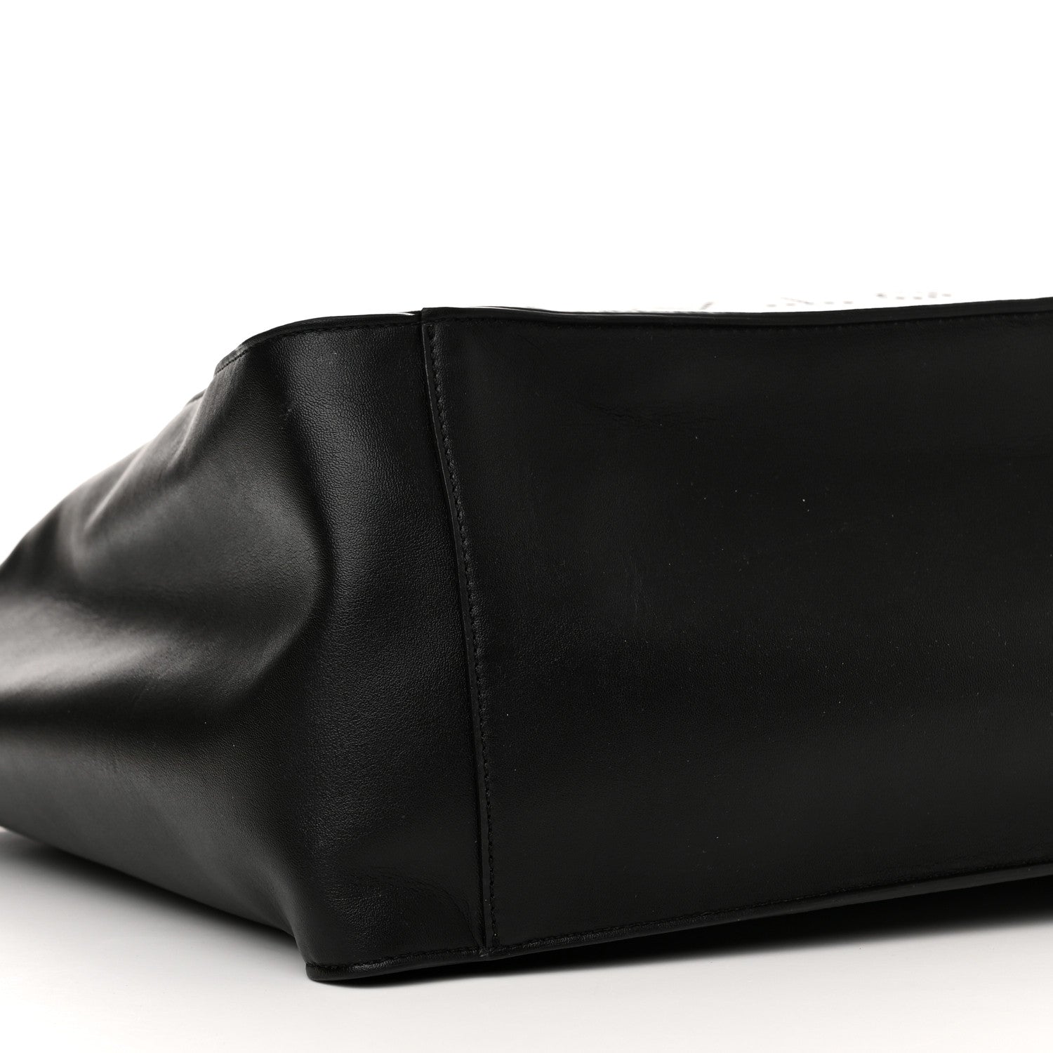 Stella McCartney Eco Alter Nappa East West Perforated Tote Black 9 of 10