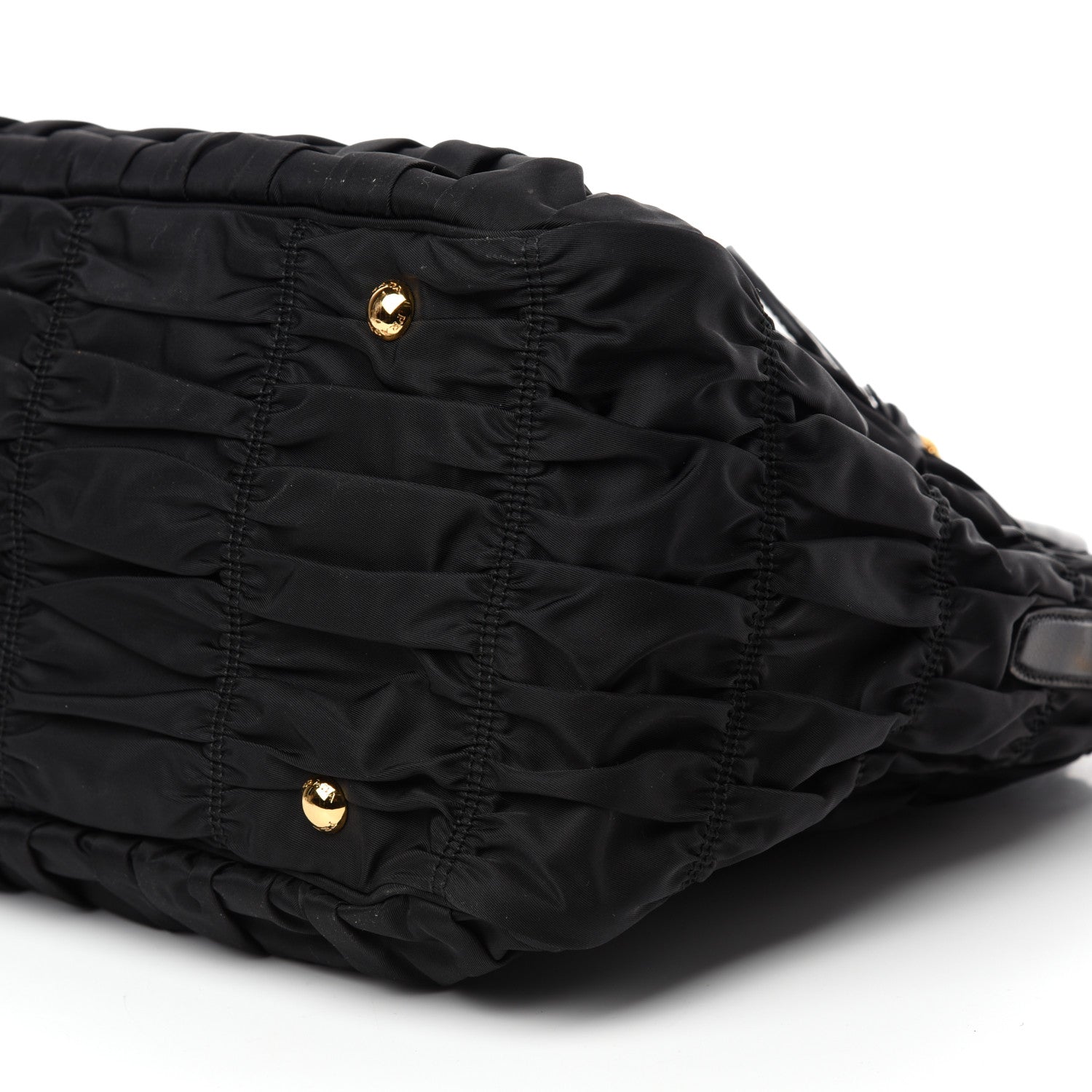 Prada Tessuto Nylon Gaufre Tote Black 7 of 10