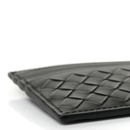 Bottega Veneta Nappa Intrecciato Card Holder Black 7 of 8