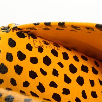 Louis Vuitton Monogram Kusama Infinity Dots Small Ring Agenda Cover Yellow 8 of 8