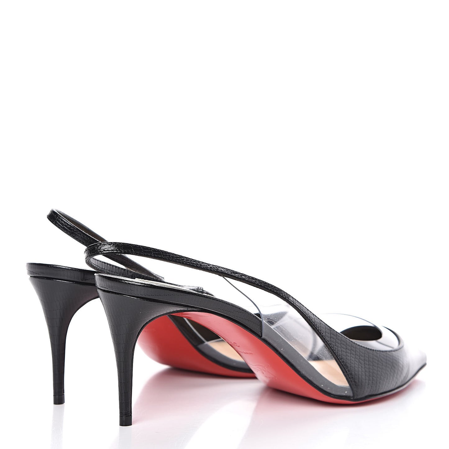 Calf Zarli PVC Optisexy 70 Pumps 39.5 Black