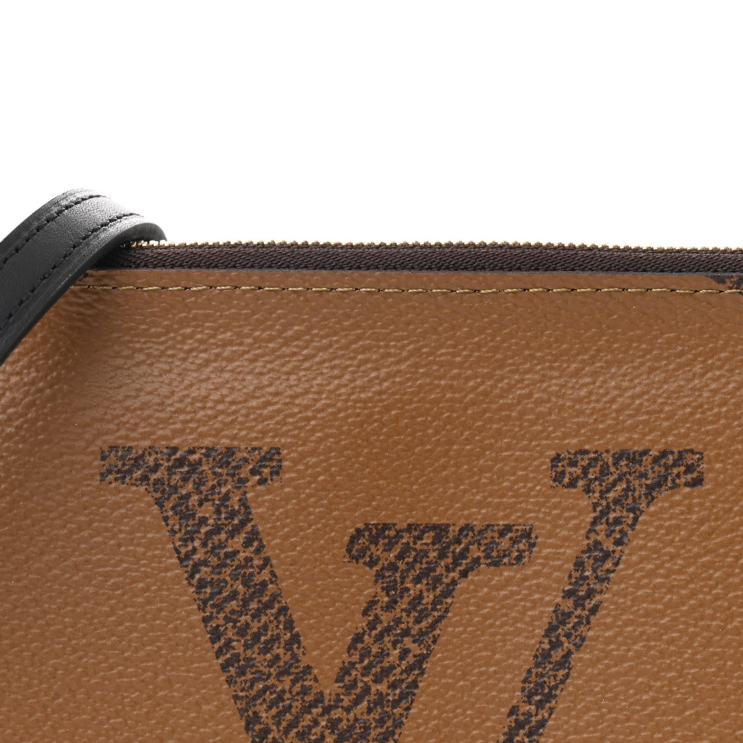 Louis Vuitton Reverse Monogram Giant Double Zip Pochette 8 of 10
