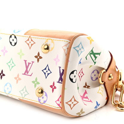 Louis Vuitton Monogram Multicolor Beverly MM White 9 of 10