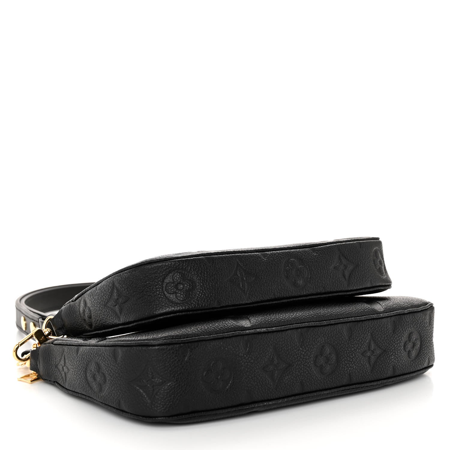 Louis Vuitton Empreinte Monogram Giant Multi Pochette Accessories Black 4 of 9