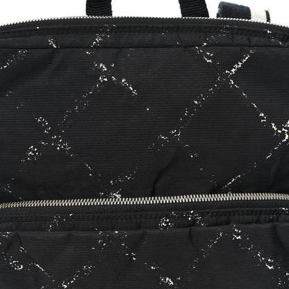 Chanel Nylon Travel Backpack Black 8 of 11