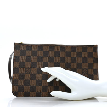 Louis Vuitton Damier Ebene Neverfull MM GM Pochette 2 of 6