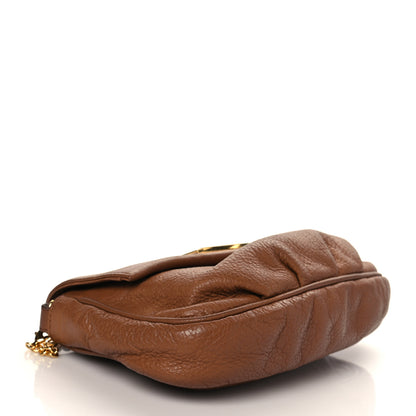 Fendi Vitello Flamingo Fendista Pouchette Crossbody Orzo 4 of 9
