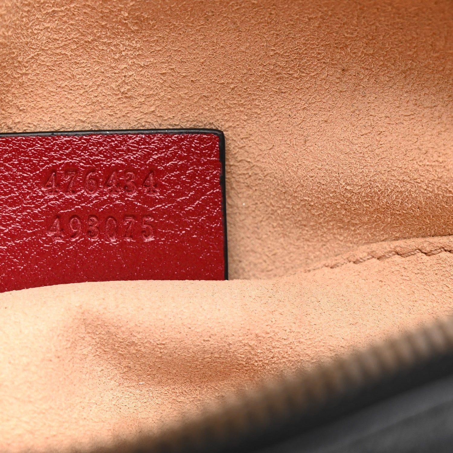 Gucci Azalea Calfskin Matelasse Diagonal Torchon GG Marmont Belt Bag 85 34 Black Romantic Cerise 8 of 12