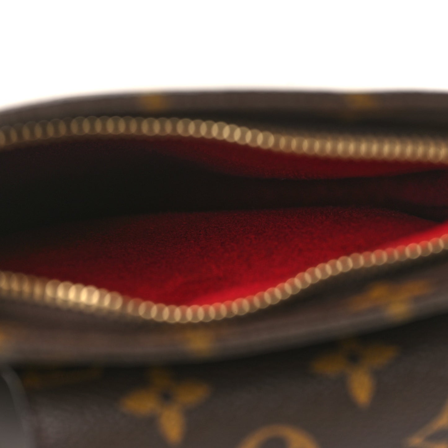Monogram Partition Wristlet