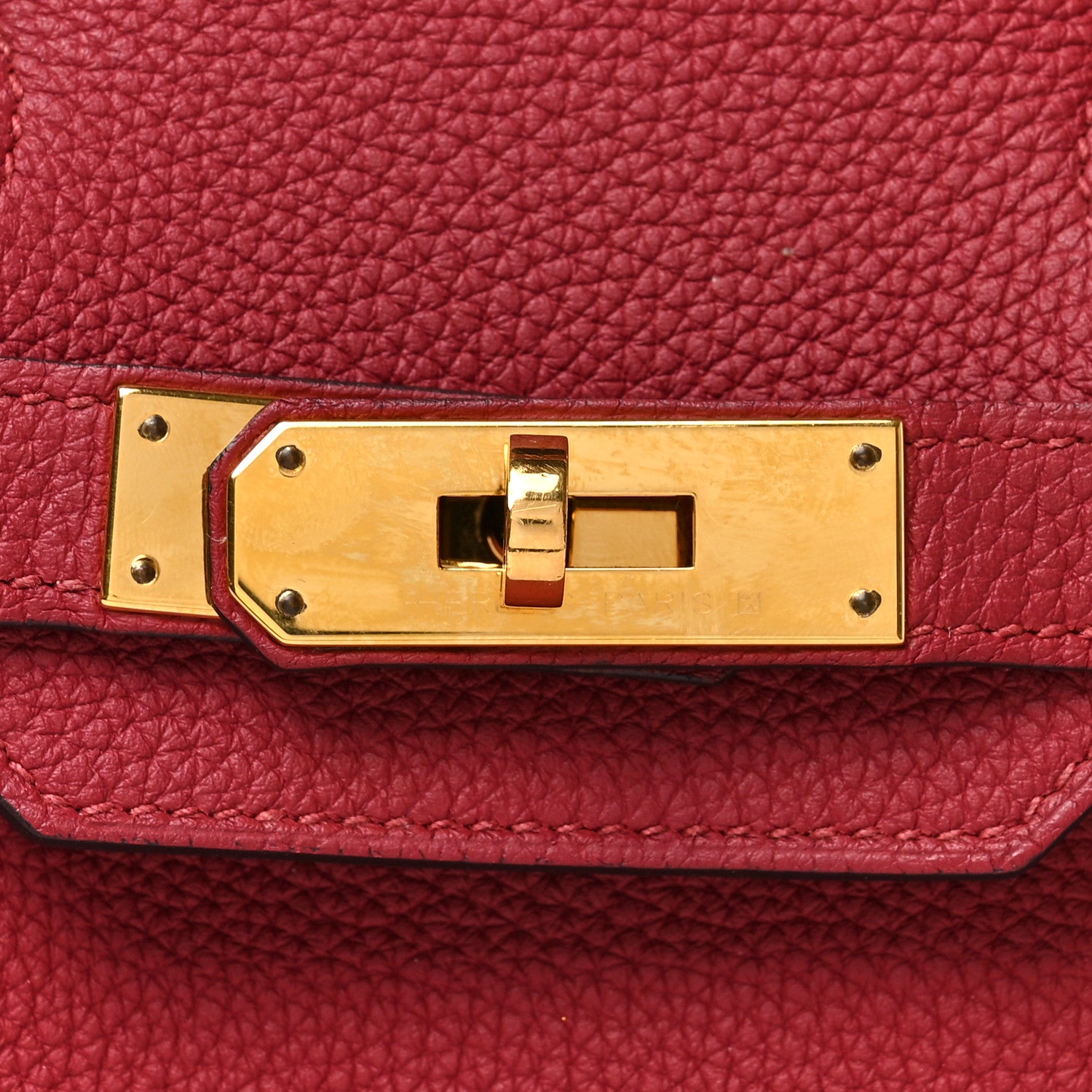 Hermes Togo Birkin 30 Rouge Grenat 11 of 11