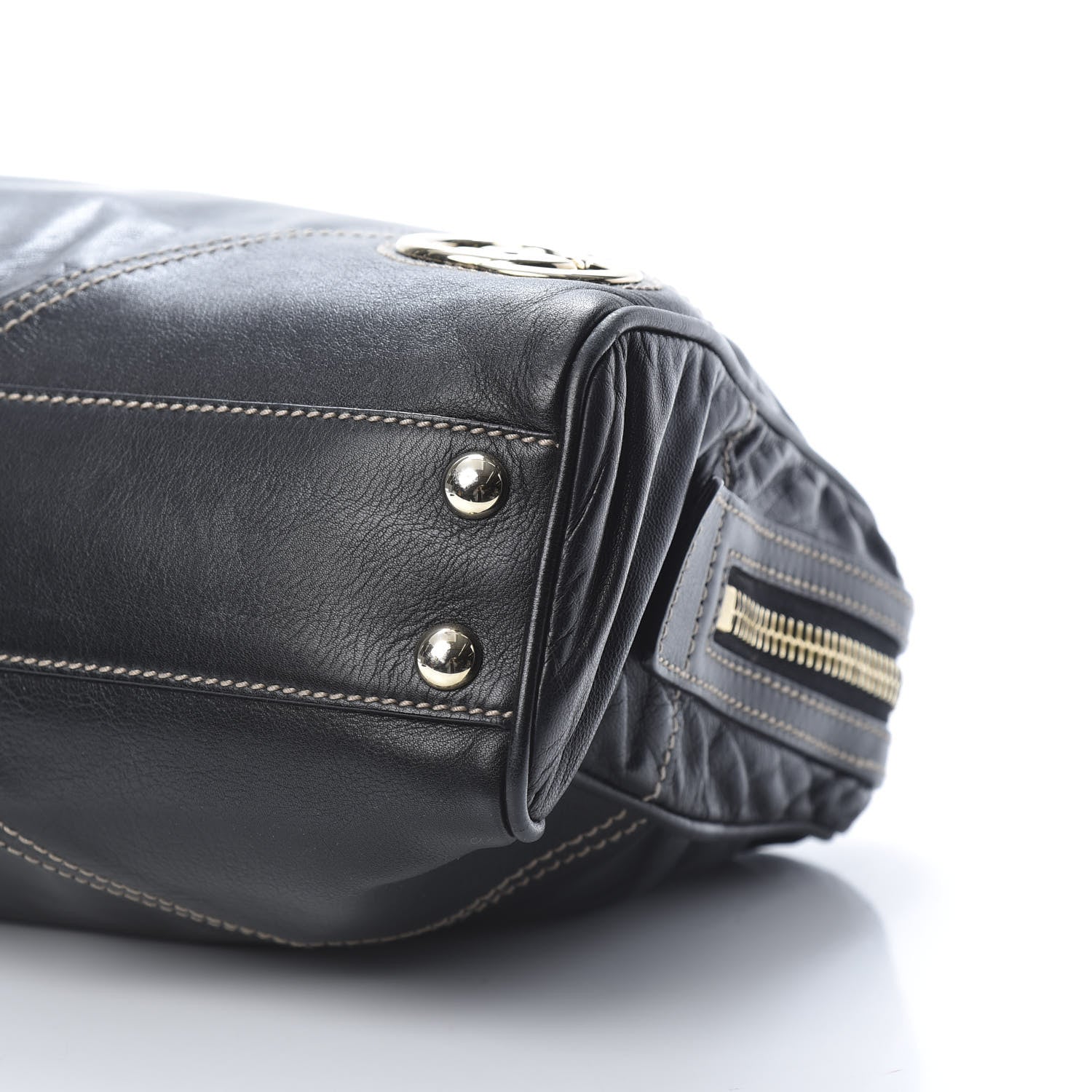 Gucci Calfskin Medium New Britt Boston Black 10 of 14