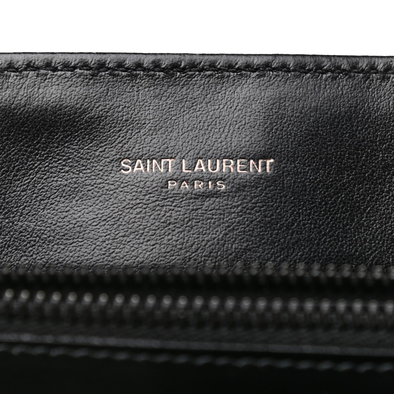 Saint Laurent Calfskin Y Quilted Monogram Medium Loulou Chain Satchel Black 6 of 9