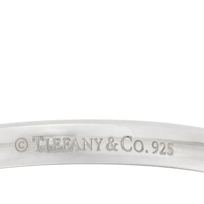 Tiffany Sterling Silver Narrow 1837 Cuff Bracelet 3 of 3