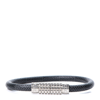 Louis Vuitton Damier Graphite Digit Bracelet 1 of 5