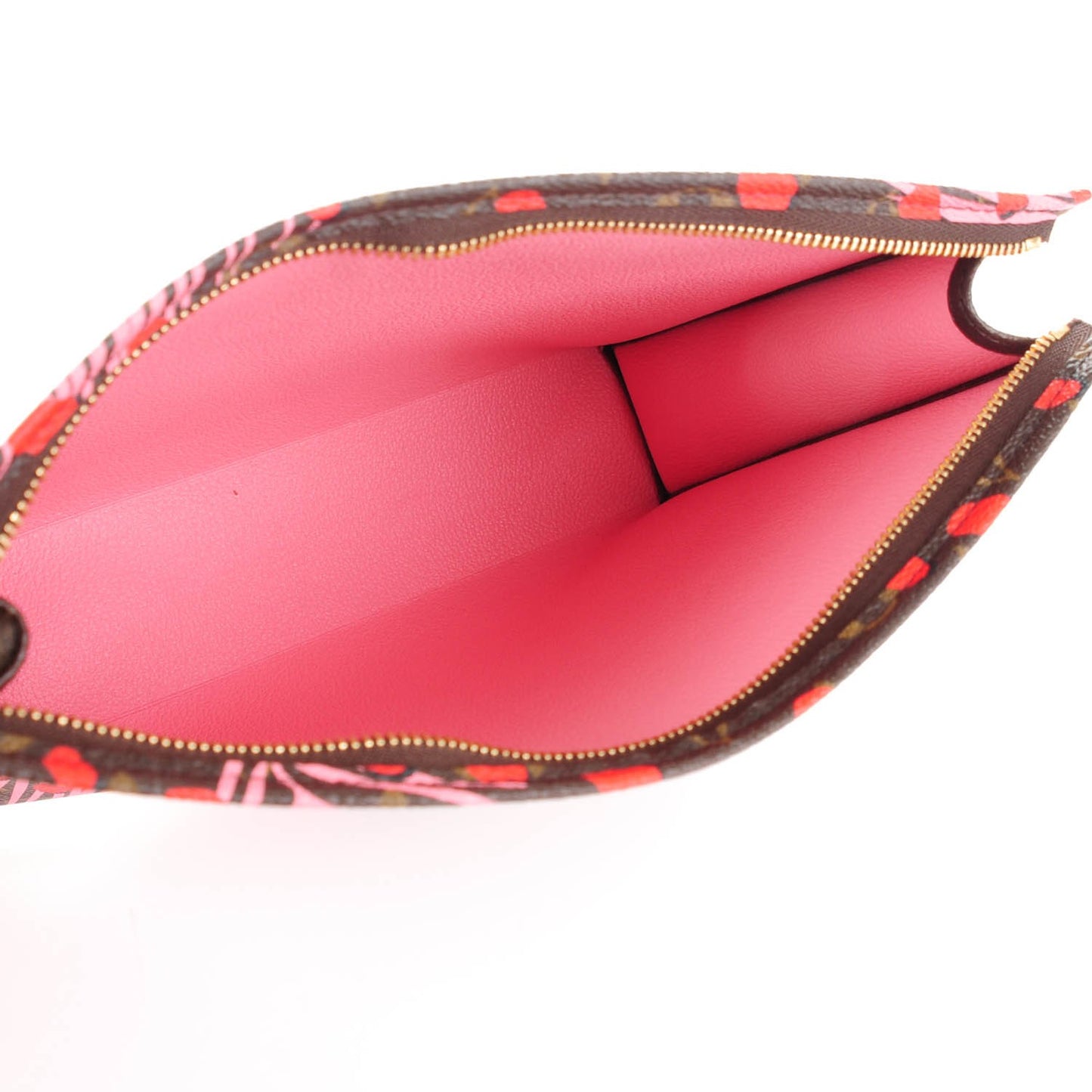 Monogram Jungle Dots Toiletry Pouch 26 Sugar Pink Poppy