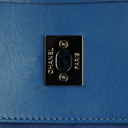 Chanel Calfskin Perforated Up In The Air Tote Dark Blue 8 of 8