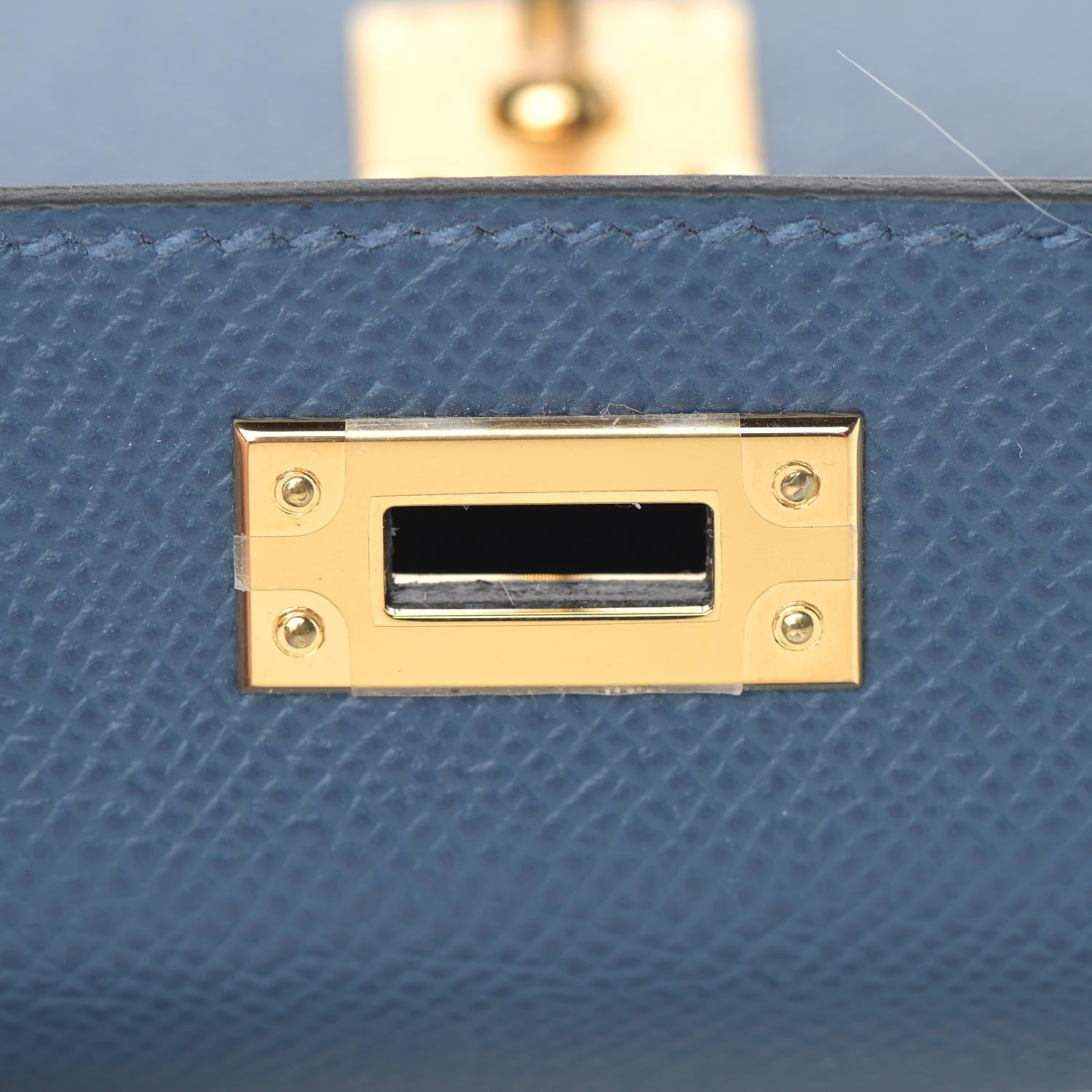 Hermes Epsom Mini Kelly Sellier 20 Deep Blue 24 of 35