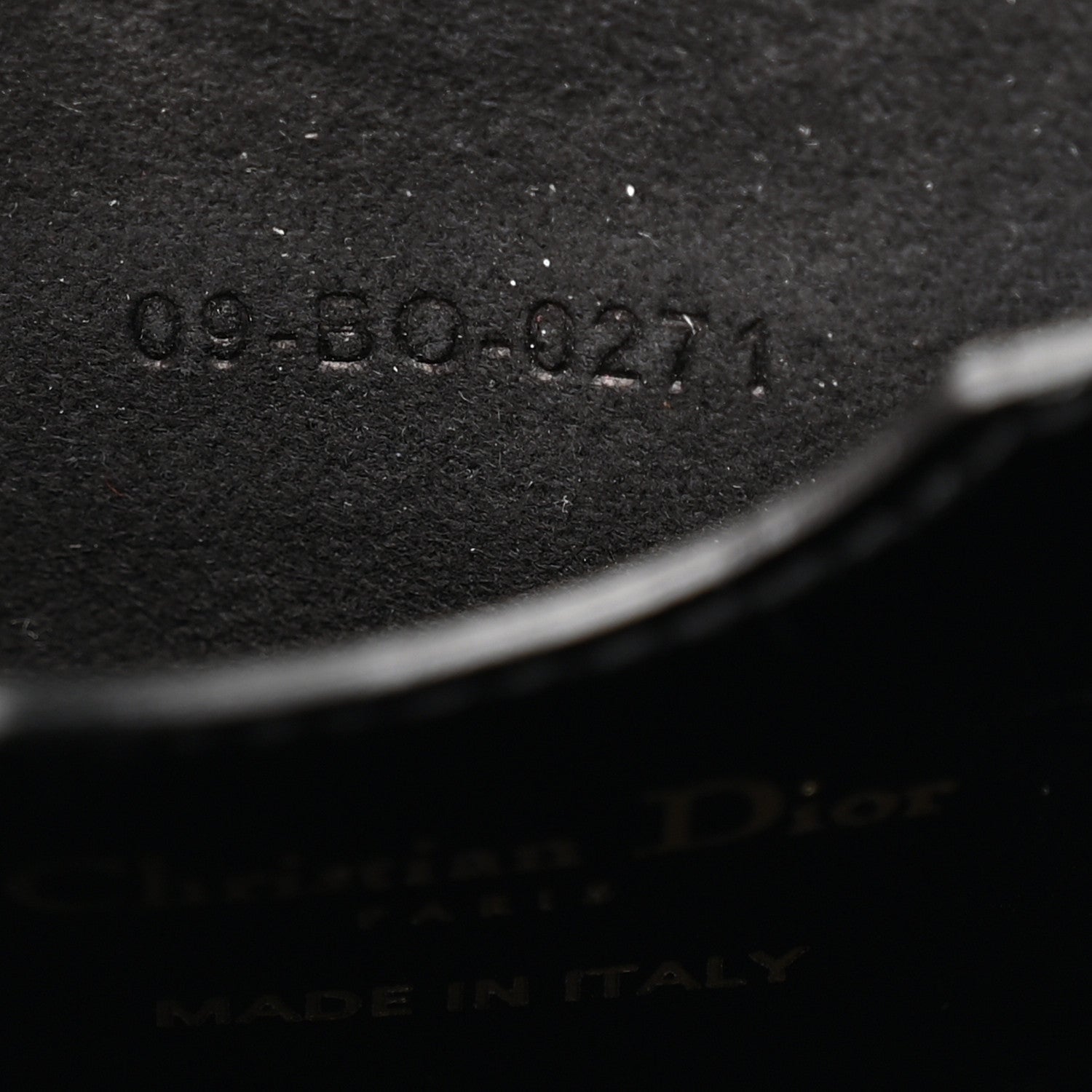 Christian Dior Box Calfskin Large Bobby Flap Black 1886173