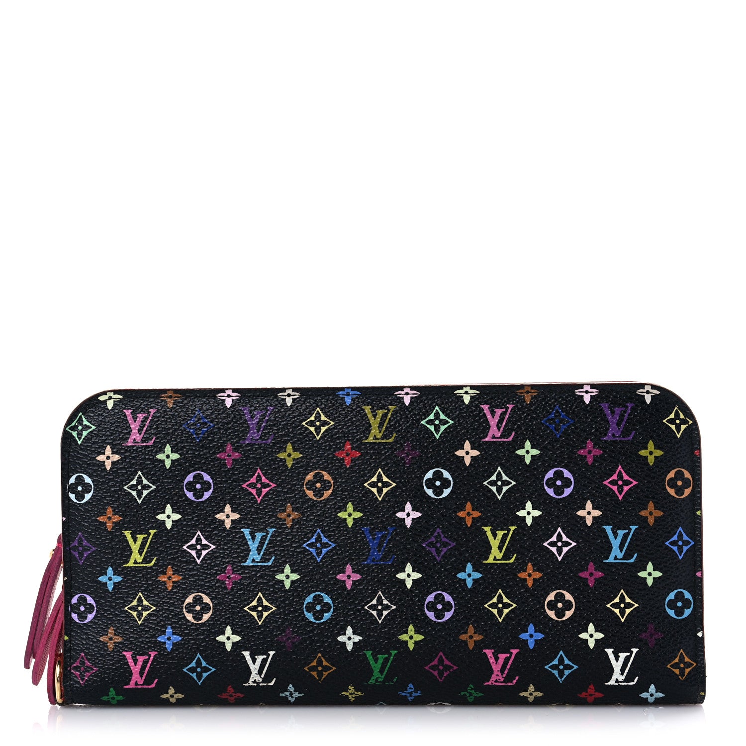Louis Vuitton Monogram Multicolor Insolite Wallet Black Grenade 1 of 8