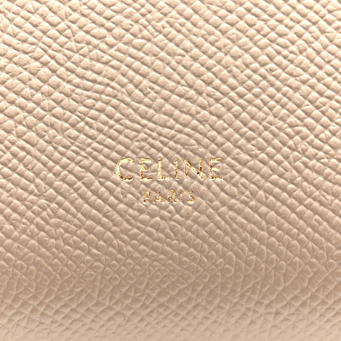 Grained Calfskin Nano Belt Bag Light Taupe