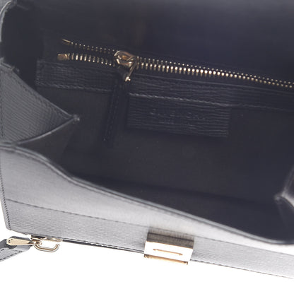 Givenchy Textured Calfskin Mini Pandora Box Crossbody Bag Black 5 of 9