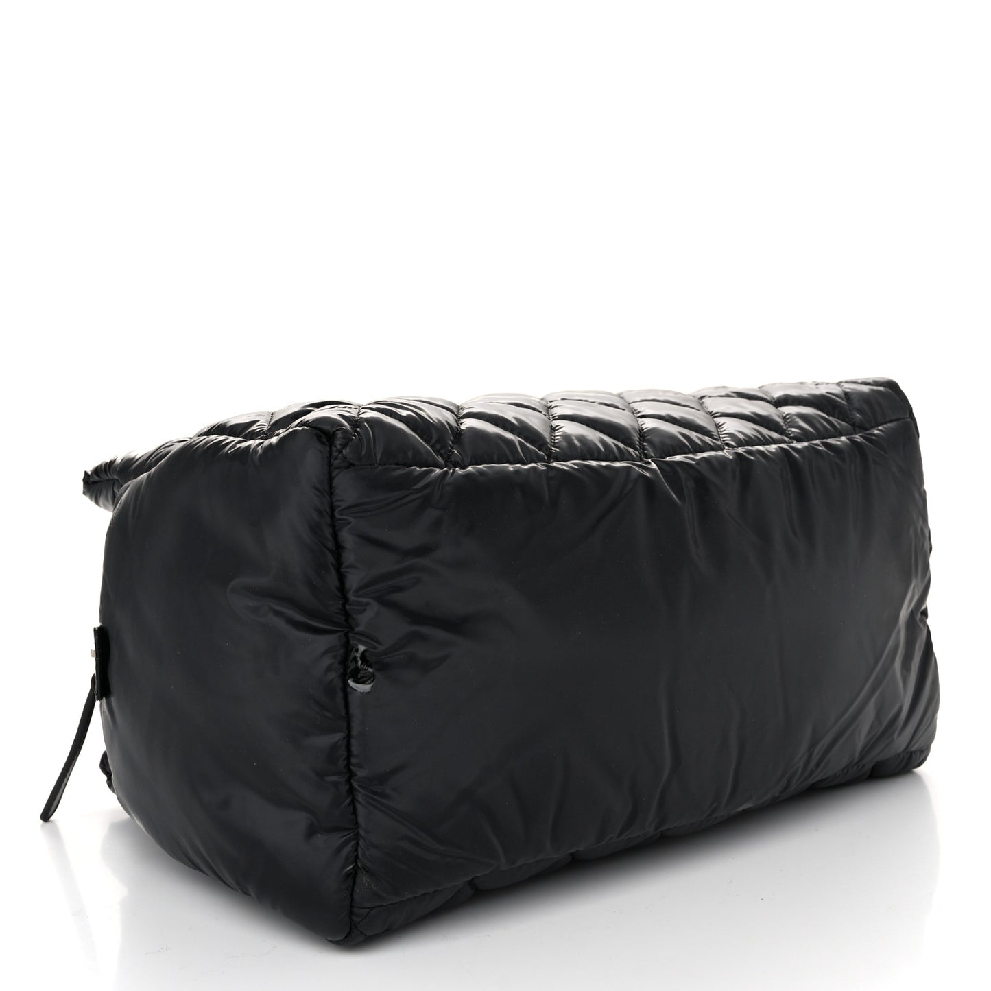 Nylon Coco Cocoon Zipped Tote Black