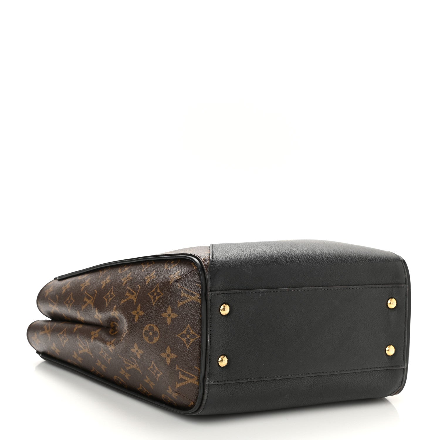Louis Vuitton Calfskin Monogram Kimono Tote Black 4 of 23