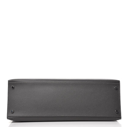 Hermes Epsom Kelly Sellier 40 Graphite 7 of 37