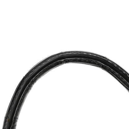 Hermes Shiny Niloticus Crocodile Birkin 30 Black 15 of 15