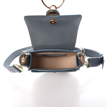 Chloe Calfskin Small Tess Bag Cloudy Blue 6 of 9