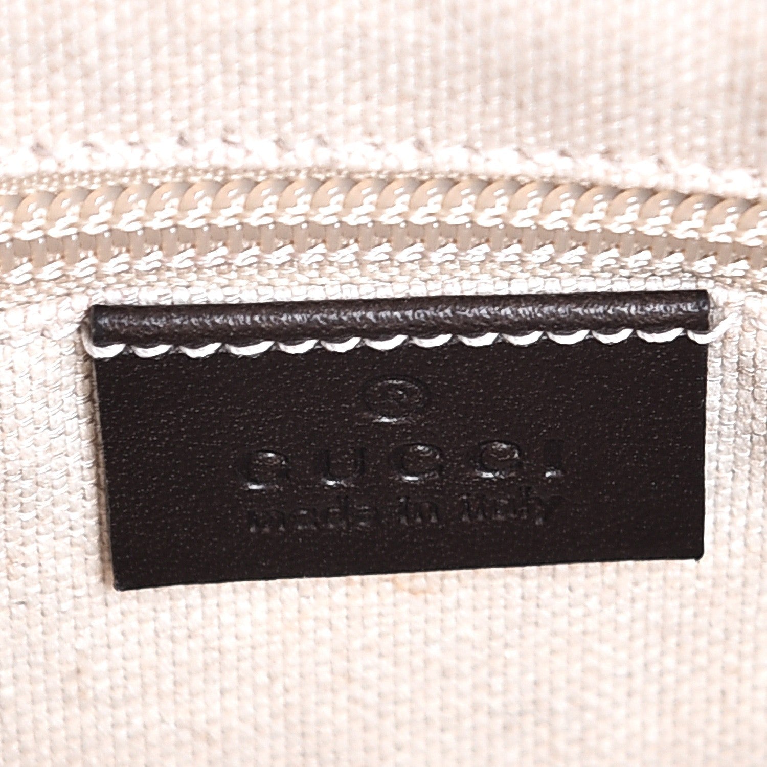 Gucci GG Supreme Monogram Small Zippered Tote Dark Brown 7 of 8