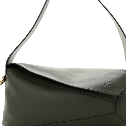 Loewe Calfskin Puzzle Hobo Avocado 7 of 9
