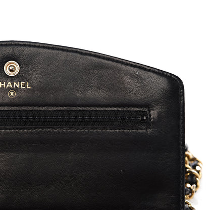 Chanel Caviar Timeless CC Wallet On Chain WOC Black 9 of 17