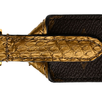 Louis Vuitton Snakeskin Calf Bandouliere Shoulder Strap 3 of 5