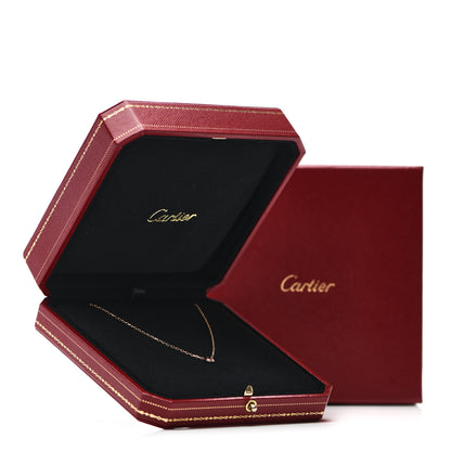 Cartier 18K Pink Gold Pink Sapphire D'Amour Pendant Necklace 6 of 6