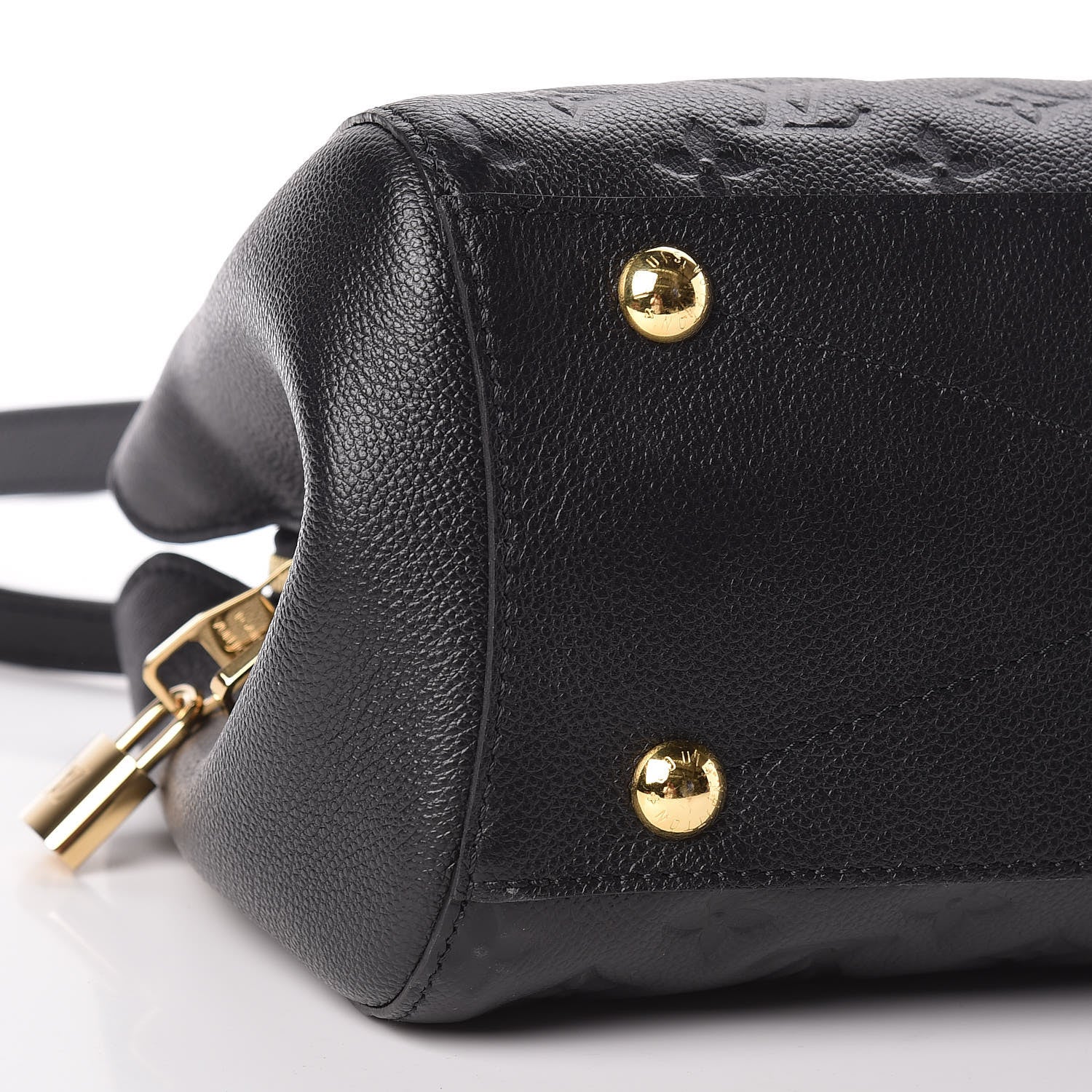 Louis Vuitton Empreinte Montaigne MM Black 9 of 10