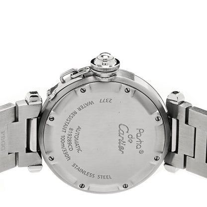 Cartier Stainless Steel 35mm Pasha GMT Automatic Watch 4 of 4