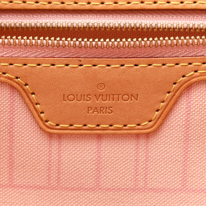 Louis Vuitton Damier Azur Neo Neverfull GM Rose Ballerine 5 of 9