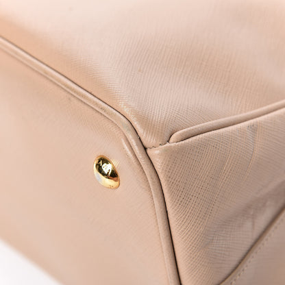 Prada Saffiano Lux Small Tote Sabbia 12 of 15