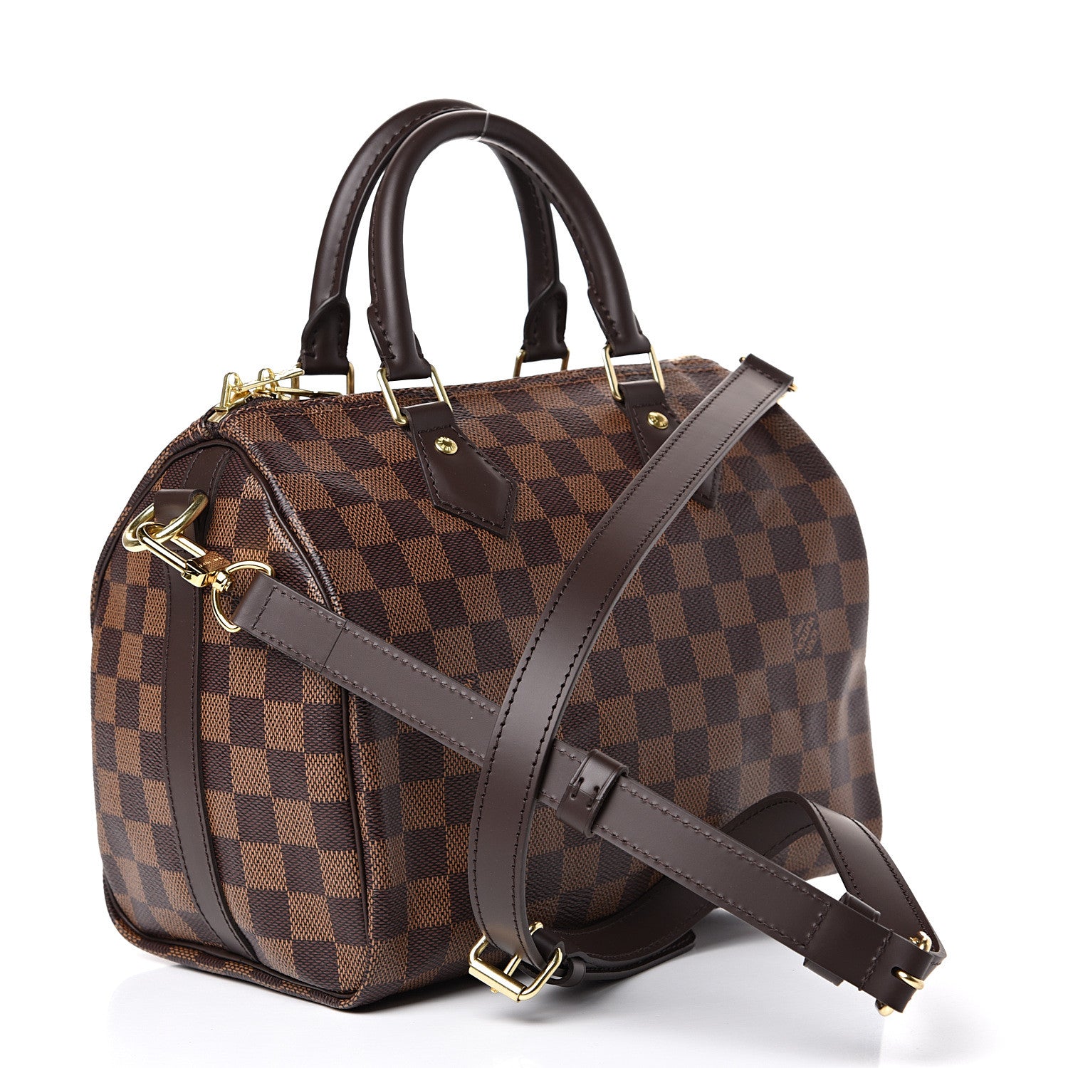 Louis Vuitton Damier Ebene Speedy Bandouliere 25 2 of 10