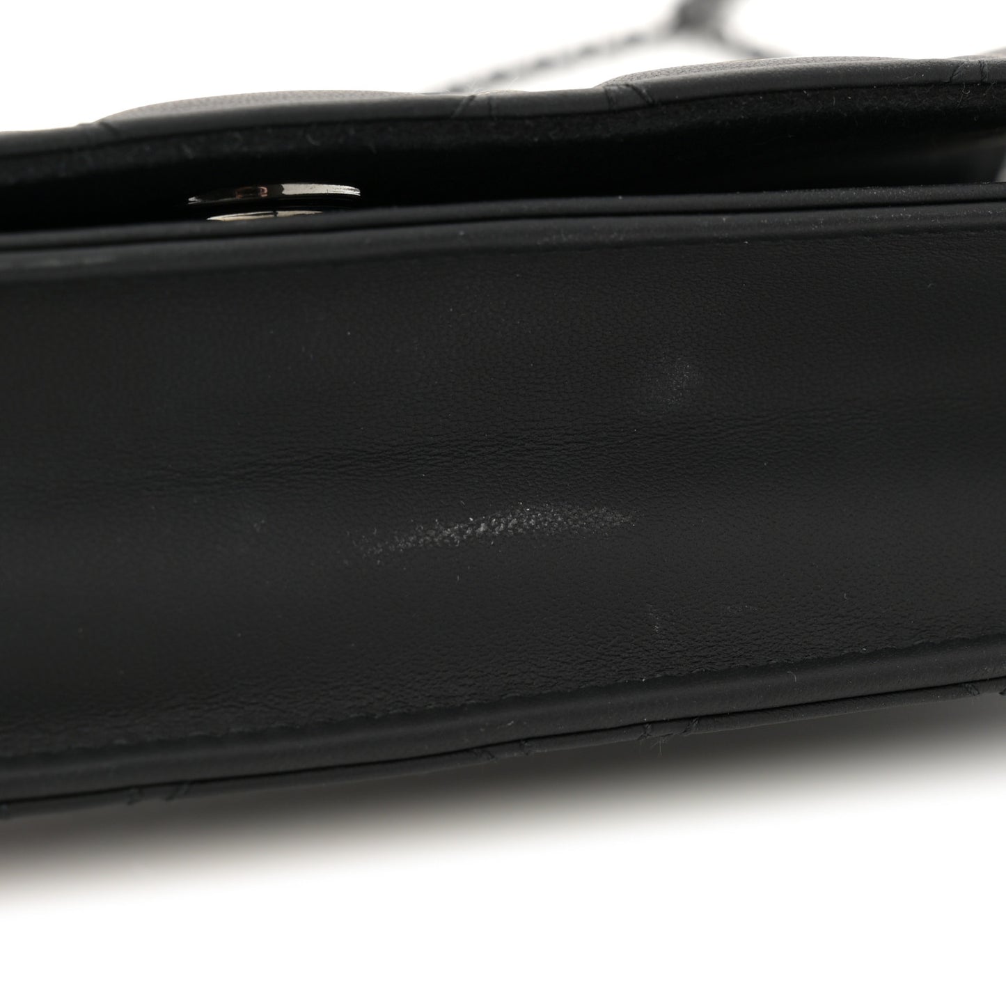 Ultra Matte Calfskin Cannage Lady Dior Clutch Black