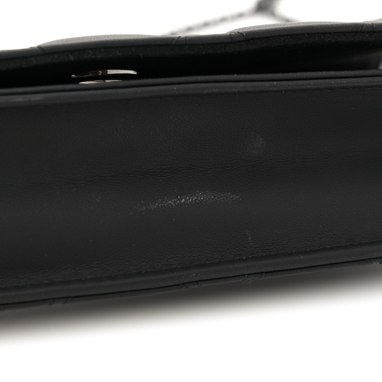 Christian Dior Ultra Matte Calfskin Cannage Lady Dior Clutch Black 12 of 12