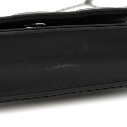 Christian Dior Ultra Matte Calfskin Cannage Lady Dior Clutch Black 12 of 12