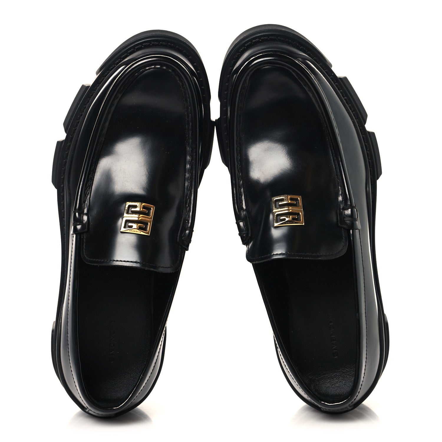 Givenchy Calfskin Terra Moccassins 36 Black 2 of 10