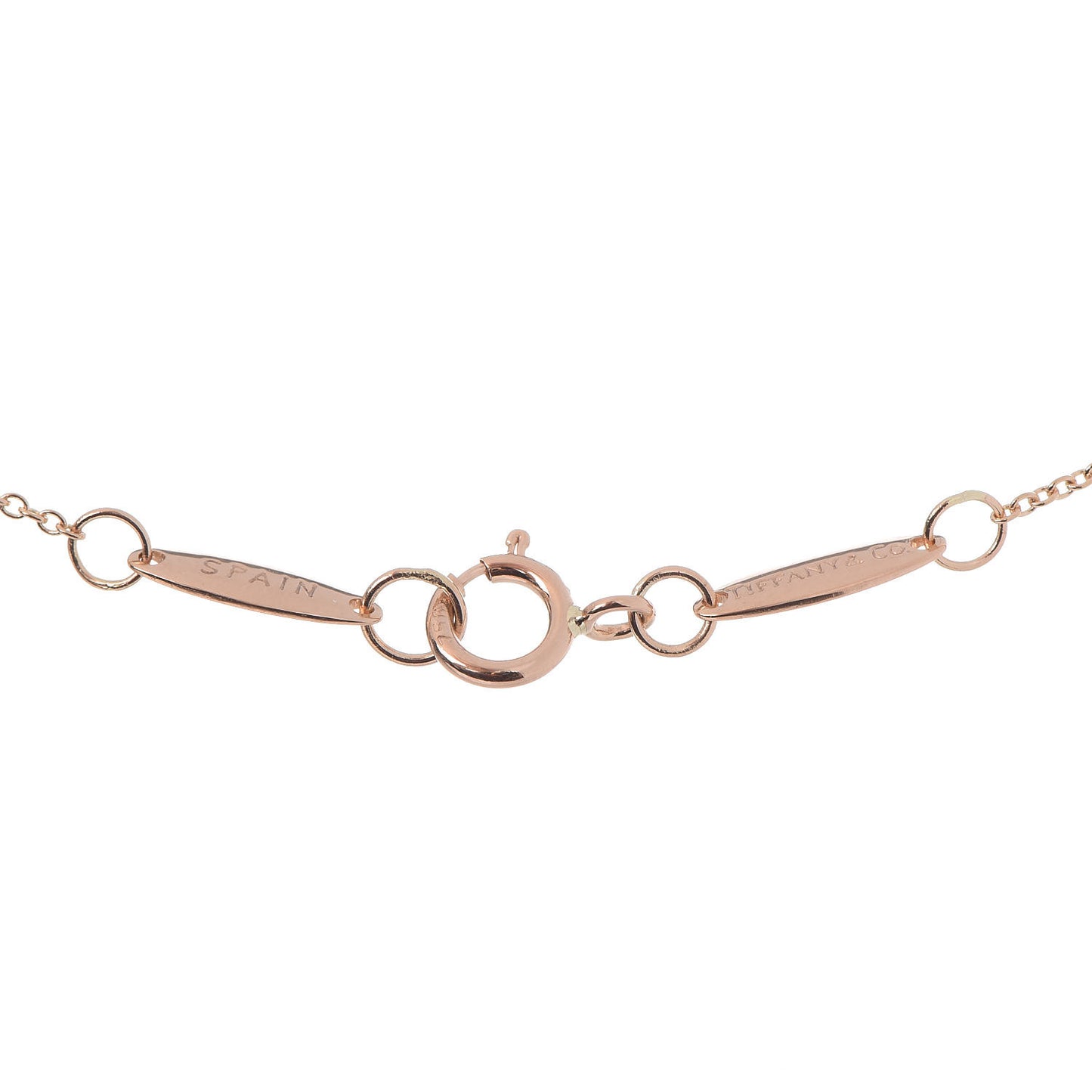 18K Yellow Gold Elsa Peretti Letter "A" Pendant Necklace