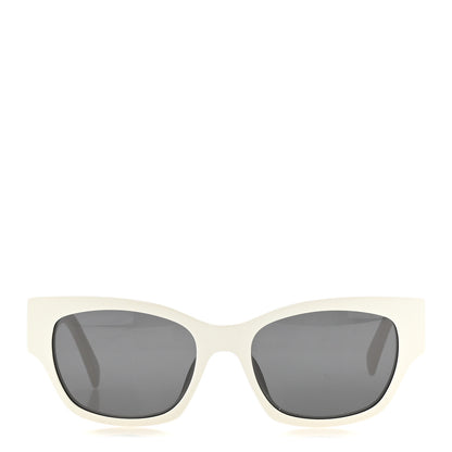 Celine Acetate Cat Eye Sunglasses CL 40197U White White 3 of 9