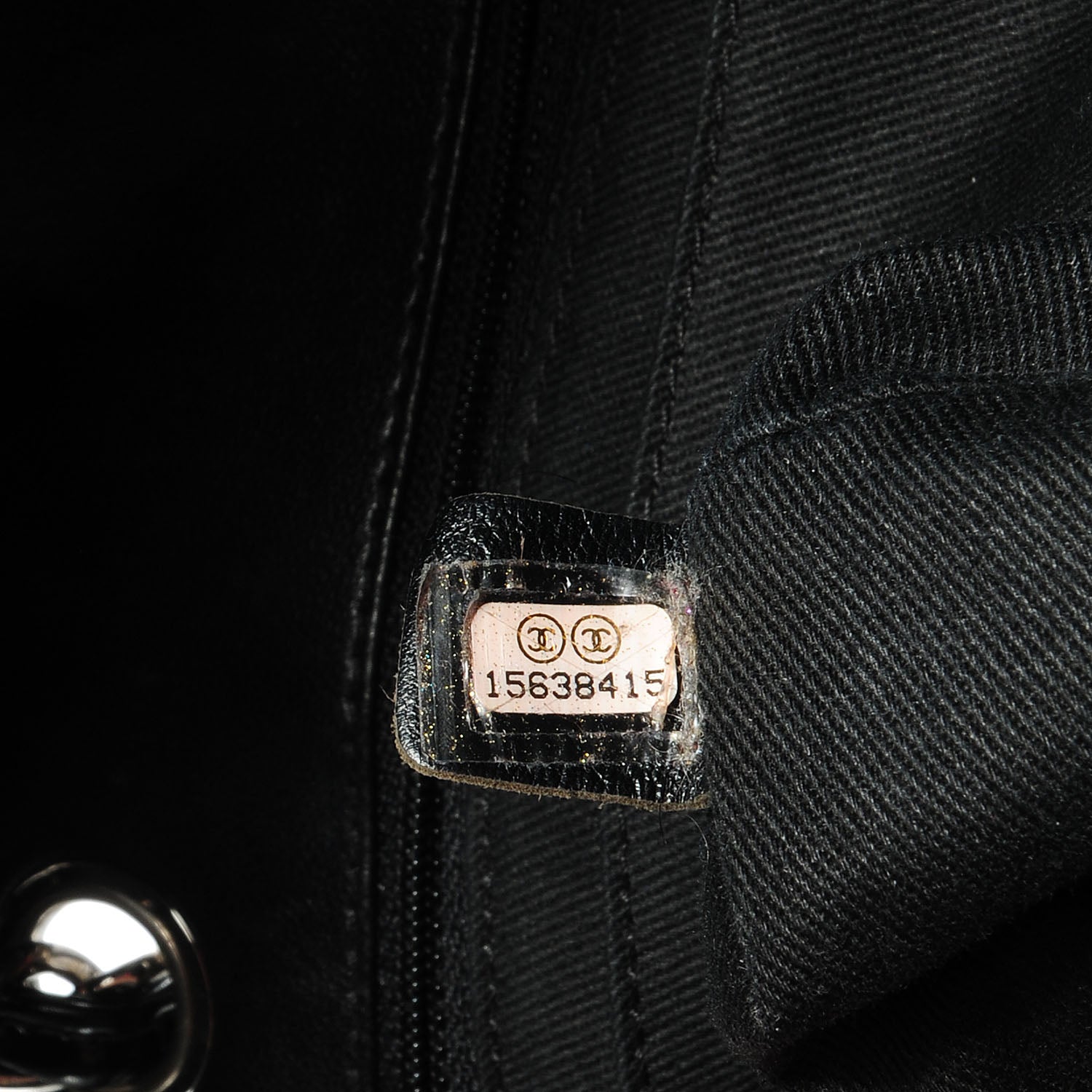 Chanel Vinyl Quilted In the Business Flap Bag Black 8 of 8