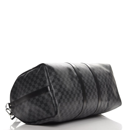 Louis Vuitton Damier Graphite Keepall Bandouliere 55 11 of 15